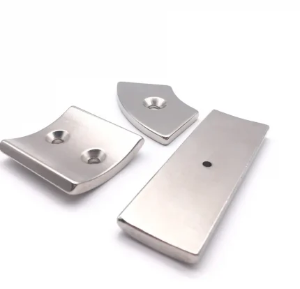 Neodymium Arc COUNTERSUNK Magnets